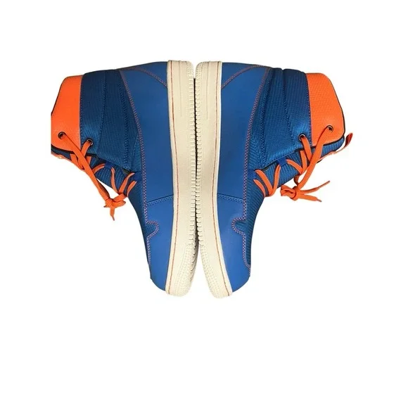 NWOT Lange Podium Snow Soft Shoes Boots Men 11.5US Blue + Orange Athletic